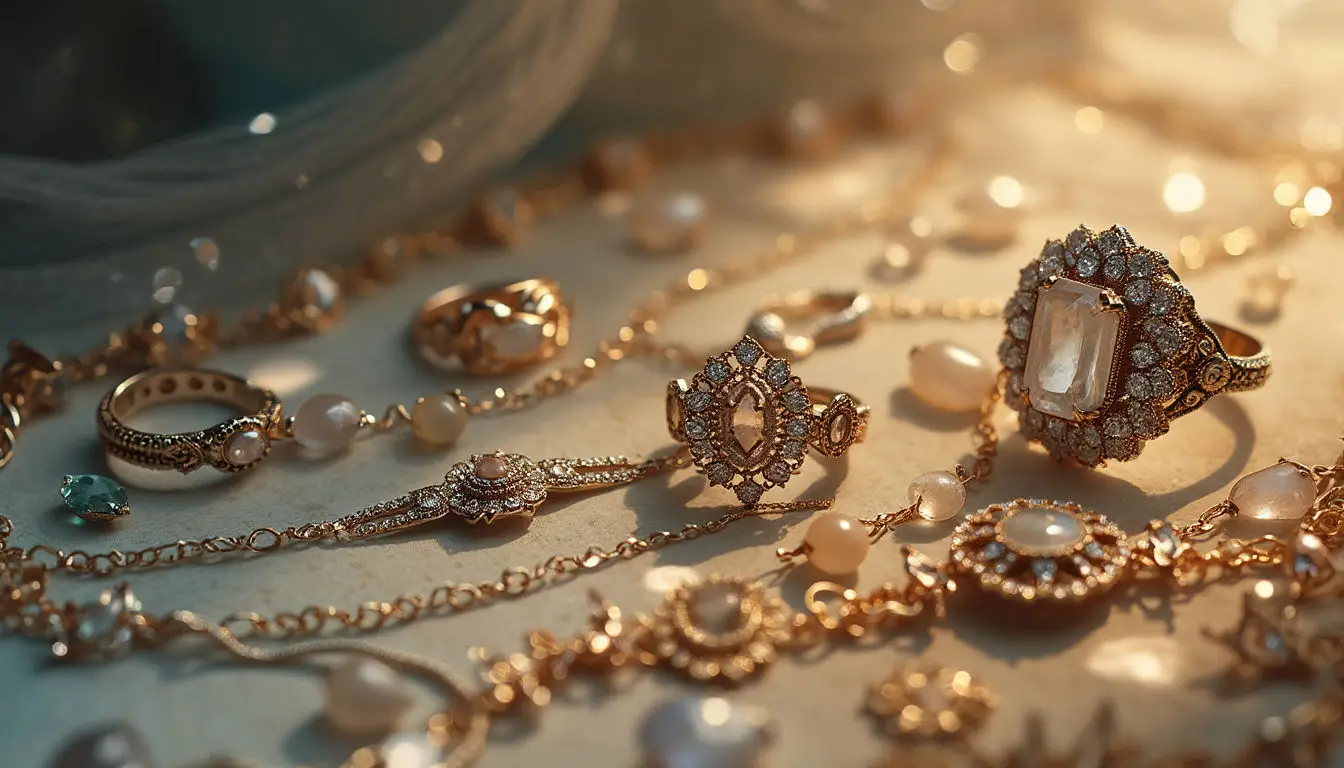 Vintage jewellery waiting to be transformed