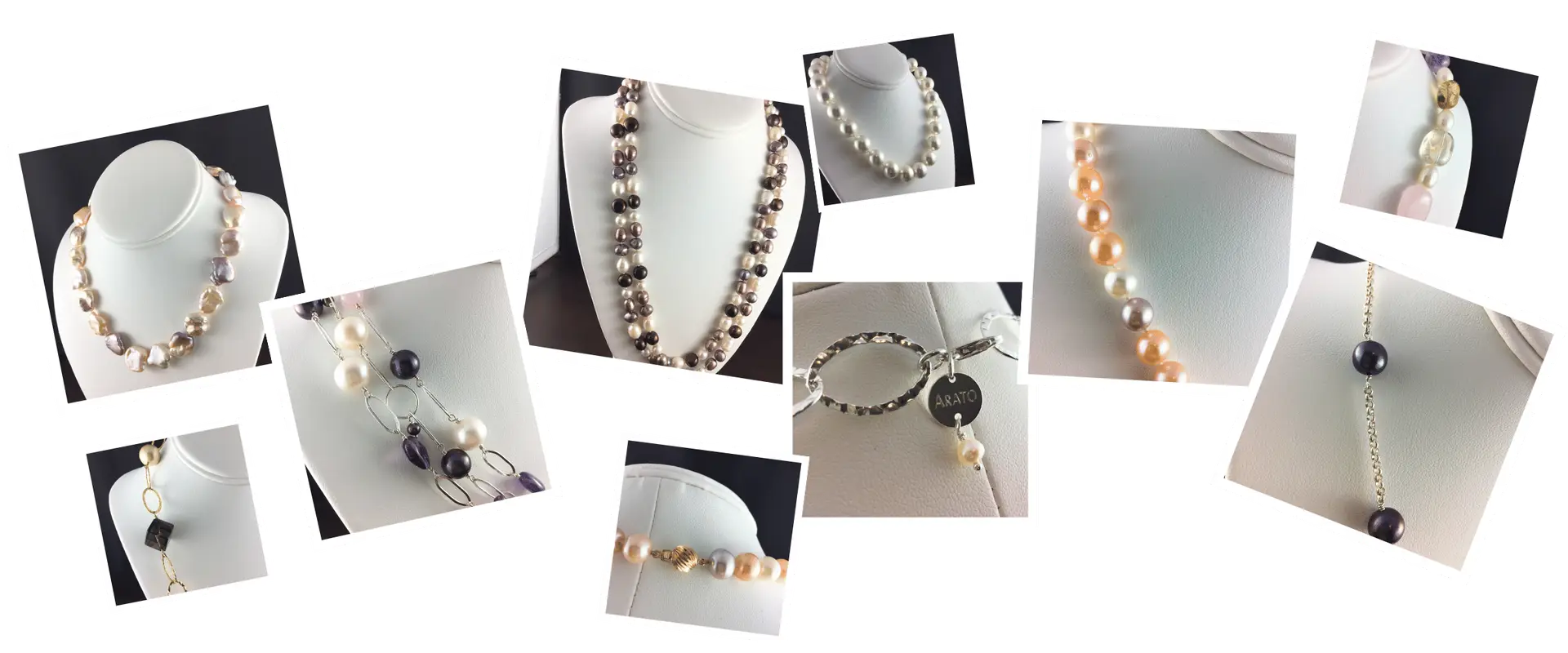 Elegant pearl necklace
